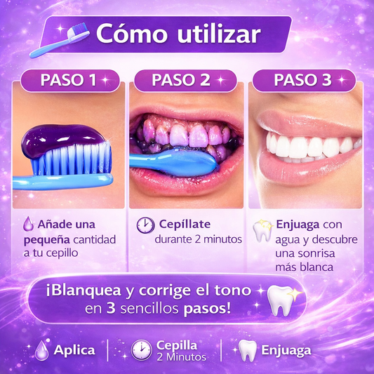 MAXISHOP - Blanqueador Dental Morada v34
