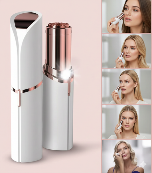 MAXISHOP - Depilador Facial En Forma De Pintalabios