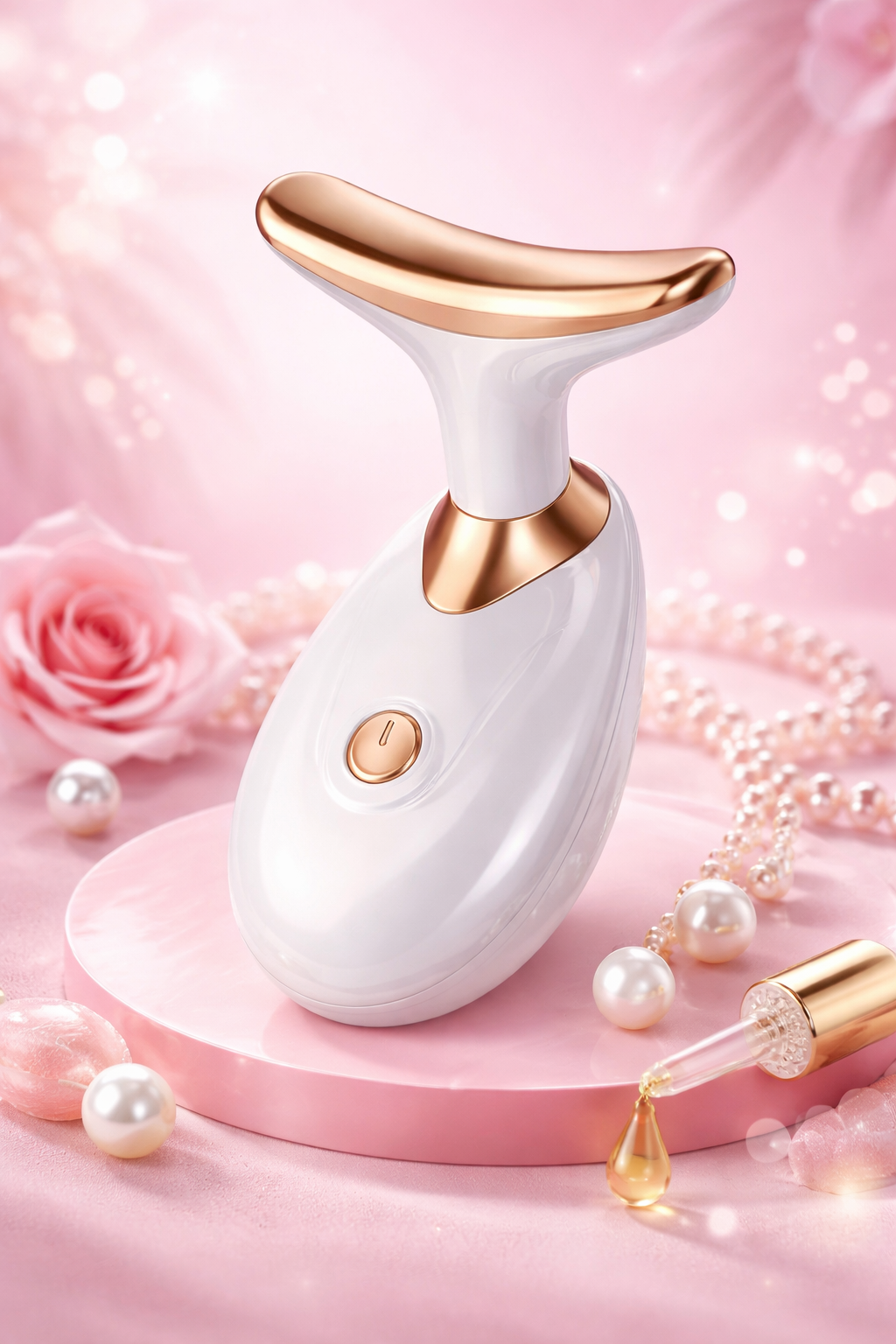 MAXISHOP - Masajeador Facial para el Cuello Blanco